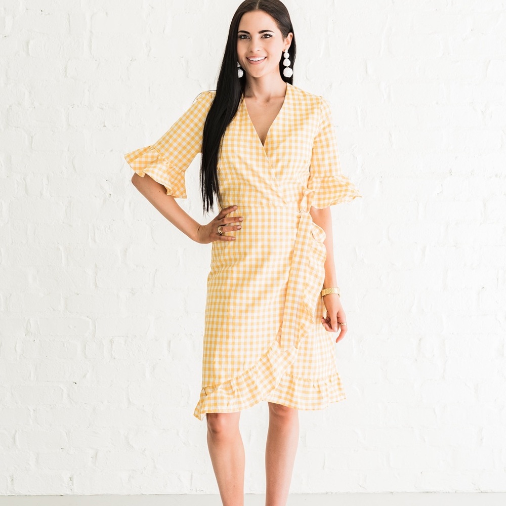 Rachel Parcell Bright & Cheery Gingham Dress